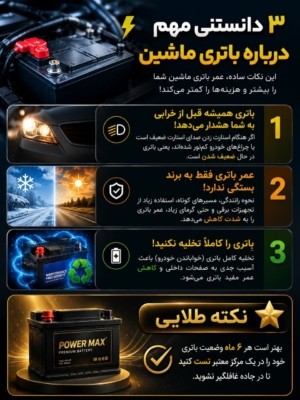 نشانه‌های خرابی باتری خودرو پیش از توقف در خیابان اقدام کنید!